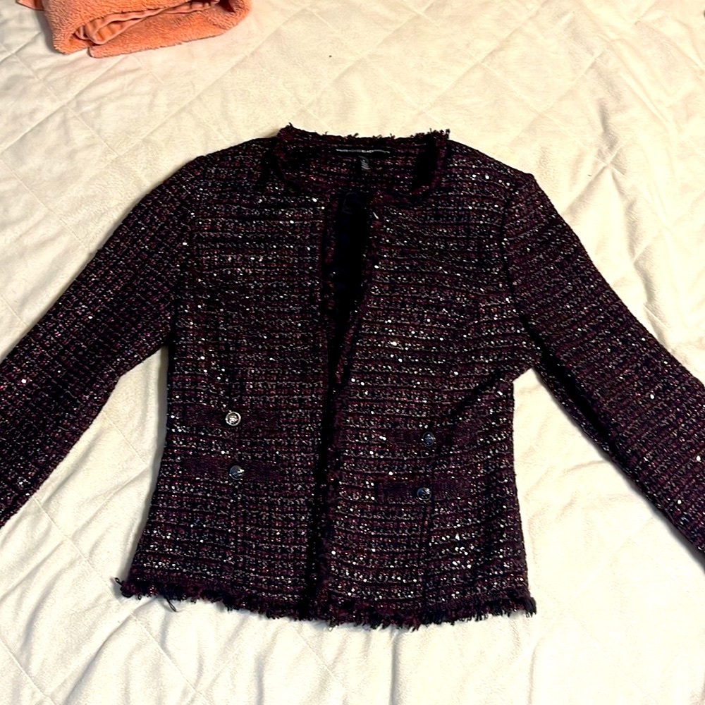 WHBM Tweed Blazer - like new